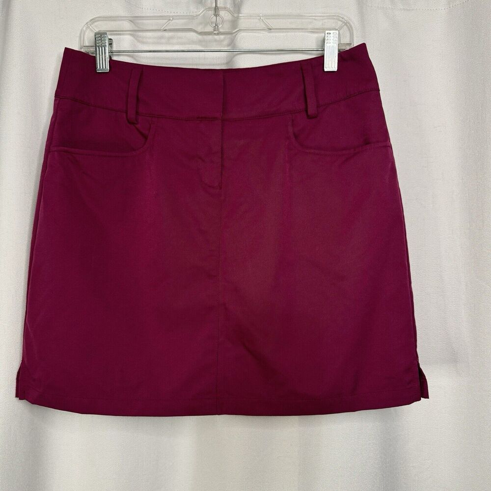 Adidas Climacool Women Size 4 Pink Magenta Tennis Golf Skirt Skort Flat Front